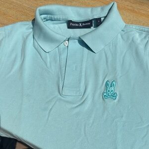 Psycho Bunny Aqua Polo Shirt